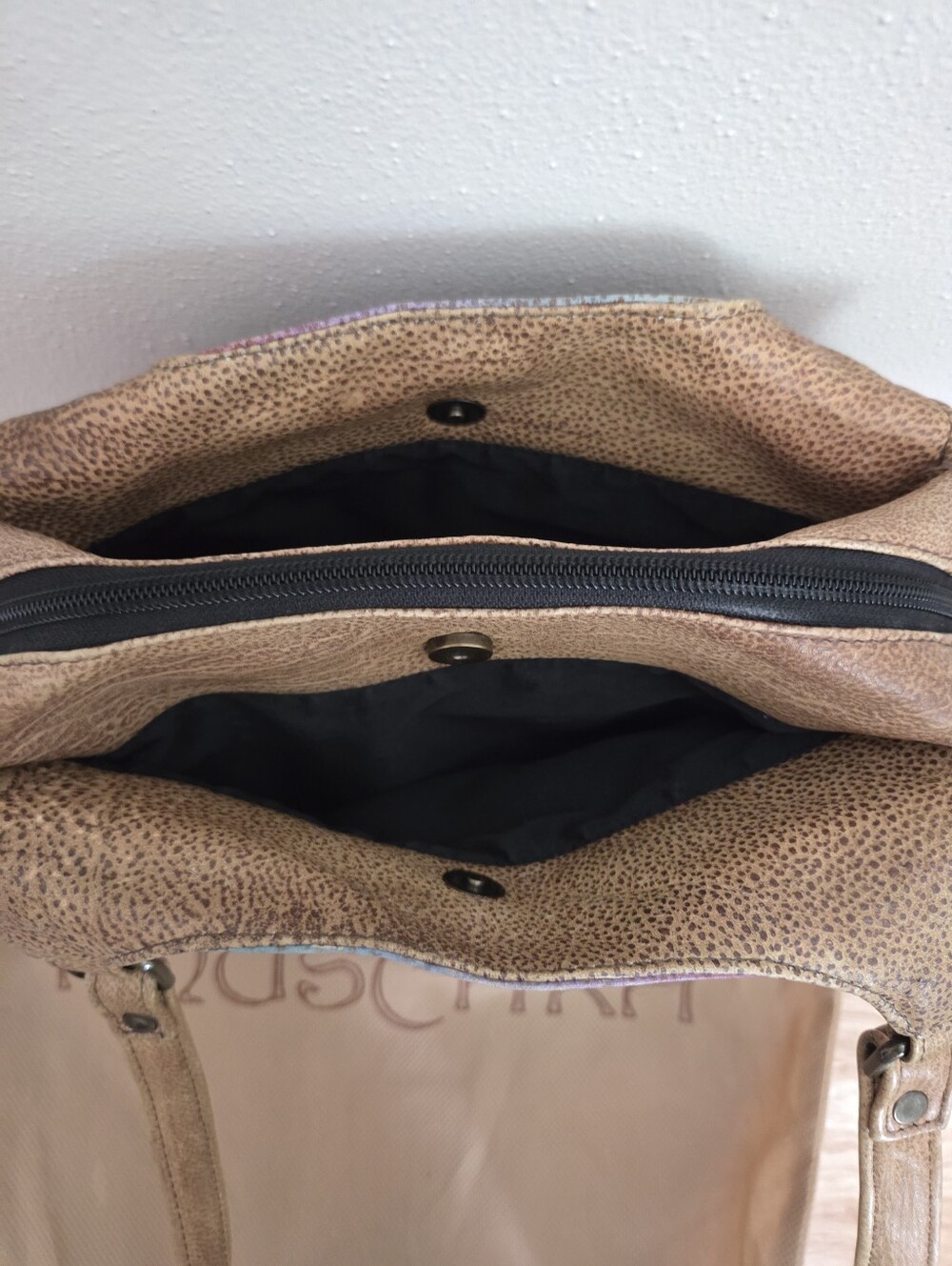 Anuschka Rose Butterfly Print Handbag - Picture 5 of 13
